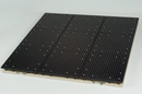 Verlegebrett Devboard 3 x 3 Fuß belegt mit Panduit® Quick-Build™ für die Kabelbaumfertigung